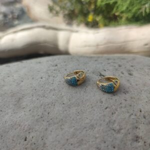 Σκουλαρίκια AGLIR BLUE